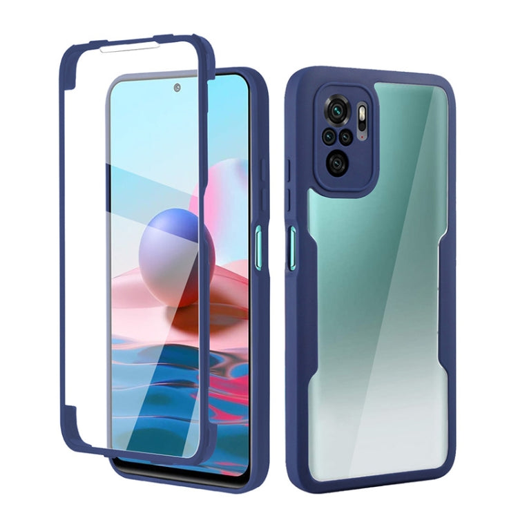 Acrylic + TPU 360 Degrees Full Coverage Shockproof Phone Case, For Samsung Galaxy A51 4G, For Samsung Galaxy A52 5G / 4G, For Samsung Galaxy A71 4G, For Xiaomi Redmi Note 10 / Note 10s