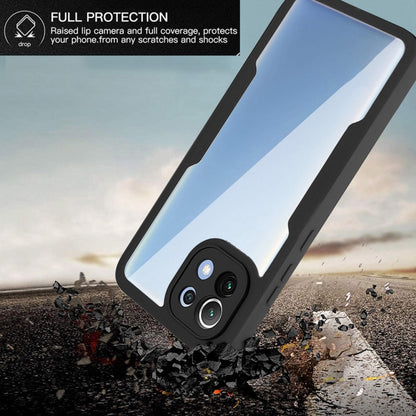 Acrylic + TPU 360 Degrees Full Coverage Shockproof Phone Case, For Xiaomi Mi 11, For Xiaomi Mi 11 Lite, For Xiaomi Mi 11T / 11T Pro, For Xiaomi Redmi Note 11 5G China