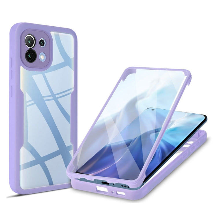 Acrylic + TPU 360 Degrees Full Coverage Shockproof Phone Case, For Xiaomi Mi 11, For Xiaomi Mi 11 Lite, For Xiaomi Mi 11T / 11T Pro, For Xiaomi Redmi Note 11 5G China