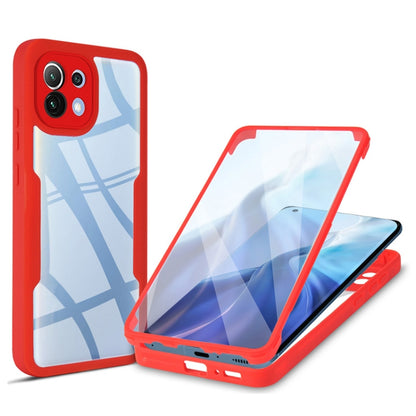 Acrylic + TPU 360 Degrees Full Coverage Shockproof Phone Case, For Xiaomi Mi 11, For Xiaomi Mi 11 Lite, For Xiaomi Mi 11T / 11T Pro, For Xiaomi Redmi Note 11 5G China