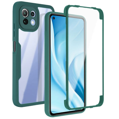 Acrylic + TPU 360 Degrees Full Coverage Shockproof Phone Case, For Xiaomi Mi 11, For Xiaomi Mi 11 Lite, For Xiaomi Mi 11T / 11T Pro, For Xiaomi Redmi Note 11 5G China