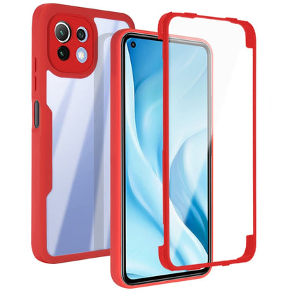 Acrylic + TPU 360 Degrees Full Coverage Shockproof Phone Case, For Xiaomi Mi 11, For Xiaomi Mi 11 Lite, For Xiaomi Mi 11T / 11T Pro, For Xiaomi Redmi Note 11 5G China