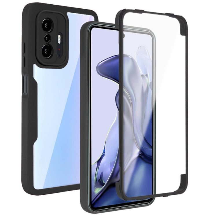 Acrylic + TPU 360 Degrees Full Coverage Shockproof Phone Case, For Xiaomi Mi 11, For Xiaomi Mi 11 Lite, For Xiaomi Mi 11T / 11T Pro, For Xiaomi Redmi Note 11 5G China