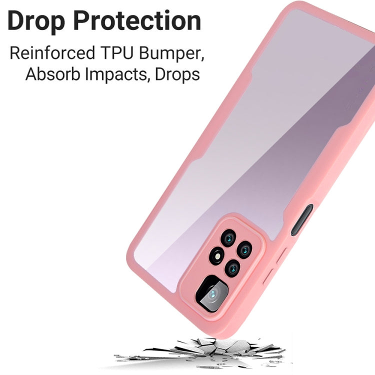 Acrylic + TPU 360 Degrees Full Coverage Shockproof Phone Case, For Xiaomi Redmi Note 11 Pro / Note 11 Pro+