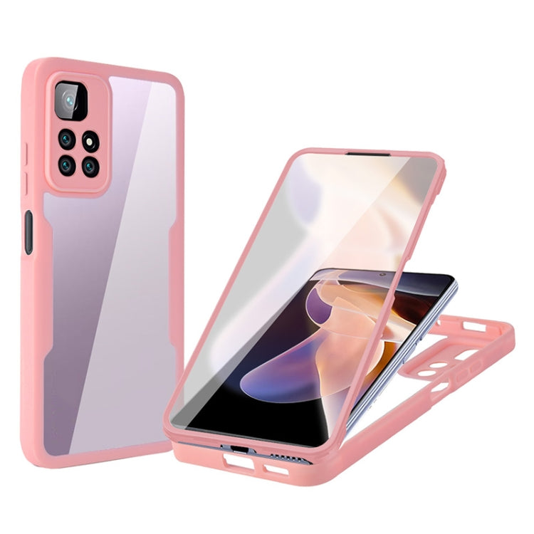 Acrylic + TPU 360 Degrees Full Coverage Shockproof Phone Case, For Xiaomi Redmi Note 11 Pro / Note 11 Pro+