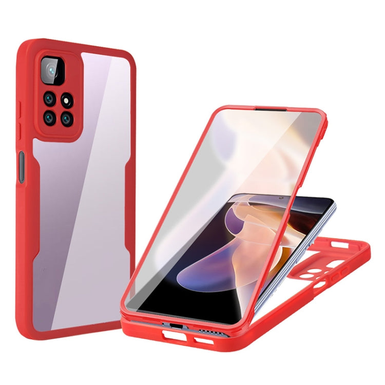 Acrylic + TPU 360 Degrees Full Coverage Shockproof Phone Case, For Xiaomi Redmi Note 11 Pro / Note 11 Pro+