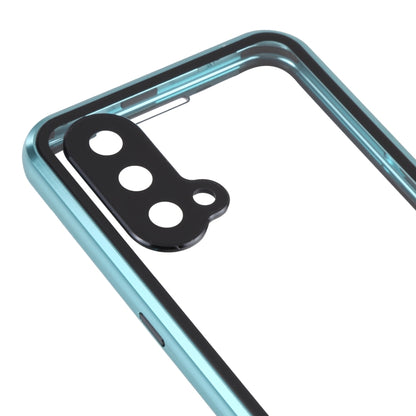Full Cover Magnetic Metal Tempered Glass Phone Case, For OnePlus Nord 2 5G, For OnePlus Nord CE 5G