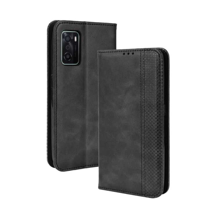 Magnetic Buckle Retro Texture Leather Phone Case, For OPPO A55s 5G JP Version, For OPPO Reno7 5G, For OPPO Reno7 Pro 5G, For OPPO Realme Narzo 50A, For TCL 20 XE, For TCL 20Y