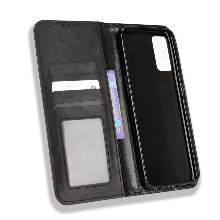 Magnetic Buckle Retro Texture Leather Phone Case, For OPPO A55s 5G JP Version, For OPPO Reno7 5G, For OPPO Reno7 Pro 5G, For OPPO Realme Narzo 50A, For TCL 20 XE, For TCL 20Y