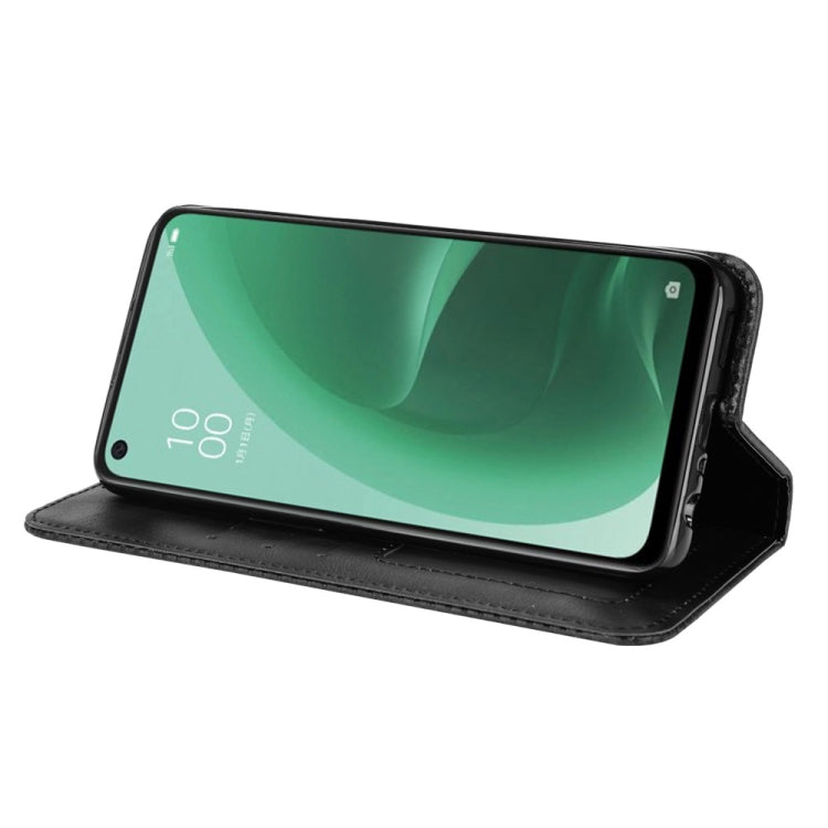 Magnetic Buckle Retro Texture Leather Phone Case, For OPPO A55s 5G JP Version, For OPPO Reno7 5G, For OPPO Reno7 Pro 5G, For OPPO Realme Narzo 50A, For TCL 20 XE, For TCL 20Y