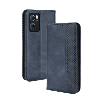 Magnetic Buckle Retro Texture Leather Phone Case, For OPPO A55s 5G JP Version, For OPPO Reno7 5G, For OPPO Reno7 Pro 5G, For OPPO Realme Narzo 50A, For TCL 20 XE, For TCL 20Y