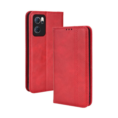 Magnetic Buckle Retro Texture Leather Phone Case, For OPPO A55s 5G JP Version, For OPPO Reno7 5G, For OPPO Reno7 Pro 5G, For OPPO Realme Narzo 50A, For TCL 20 XE, For TCL 20Y