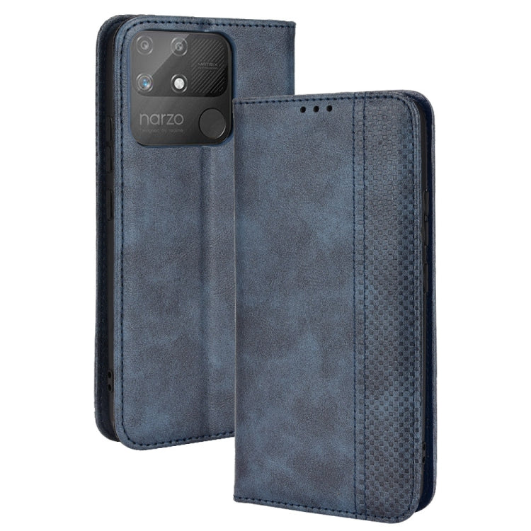 Magnetic Buckle Retro Texture Leather Phone Case, For OPPO A55s 5G JP Version, For OPPO Reno7 5G, For OPPO Reno7 Pro 5G, For OPPO Realme Narzo 50A, For TCL 20 XE, For TCL 20Y