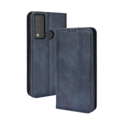 Magnetic Buckle Retro Texture Leather Phone Case, For OPPO A55s 5G JP Version, For OPPO Reno7 5G, For OPPO Reno7 Pro 5G, For OPPO Realme Narzo 50A, For TCL 20 XE, For TCL 20Y