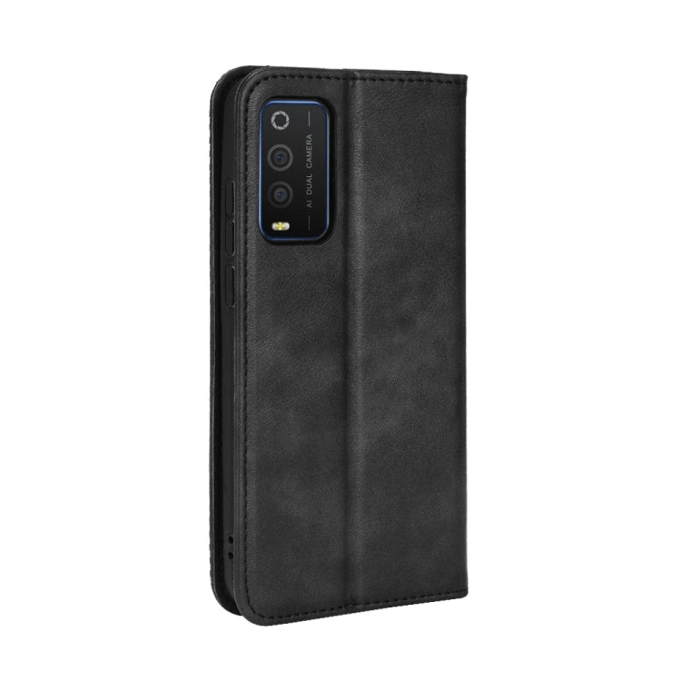 Magnetic Buckle Retro Texture Leather Phone Case, For TCL 205, For vivo Y3s 2021, For vivo S10e / V23e 4G / 5G, For vivo Y15s 2021 / Y15a, For Infinix Hot 11, For Infinix Note 11 Pro