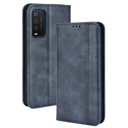 Magnetic Buckle Retro Texture Leather Phone Case, For TCL 205, For vivo Y3s 2021, For vivo S10e / V23e 4G / 5G, For vivo Y15s 2021 / Y15a, For Infinix Hot 11, For Infinix Note 11 Pro