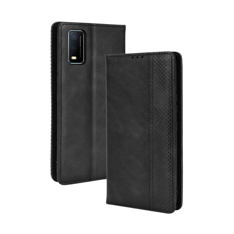 Magnetic Buckle Retro Texture Leather Phone Case, For TCL 205, For vivo Y3s 2021, For vivo S10e / V23e 4G / 5G, For vivo Y15s 2021 / Y15a, For Infinix Hot 11, For Infinix Note 11 Pro