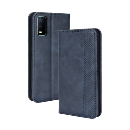 Magnetic Buckle Retro Texture Leather Phone Case, For TCL 205, For vivo Y3s 2021, For vivo S10e / V23e 4G / 5G, For vivo Y15s 2021 / Y15a, For Infinix Hot 11, For Infinix Note 11 Pro