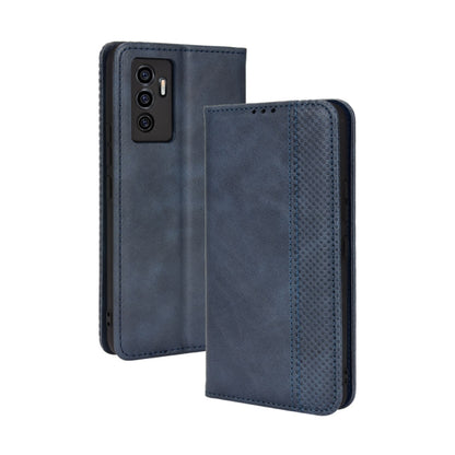 Magnetic Buckle Retro Texture Leather Phone Case, For TCL 205, For vivo Y3s 2021, For vivo S10e / V23e 4G / 5G, For vivo Y15s 2021 / Y15a, For Infinix Hot 11, For Infinix Note 11 Pro