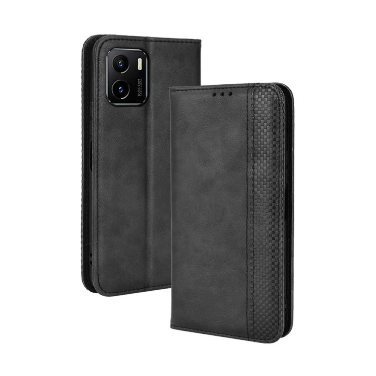 Magnetic Buckle Retro Texture Leather Phone Case, For TCL 205, For vivo Y3s 2021, For vivo S10e / V23e 4G / 5G, For vivo Y15s 2021 / Y15a, For Infinix Hot 11, For Infinix Note 11 Pro