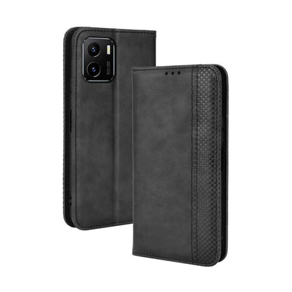 Magnetic Buckle Retro Texture Leather Phone Case, For TCL 205, For vivo Y3s 2021, For vivo S10e / V23e 4G / 5G, For vivo Y15s 2021 / Y15a, For Infinix Hot 11, For Infinix Note 11 Pro