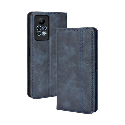 Magnetic Buckle Retro Texture Leather Phone Case, For TCL 205, For vivo Y3s 2021, For vivo S10e / V23e 4G / 5G, For vivo Y15s 2021 / Y15a, For Infinix Hot 11, For Infinix Note 11 Pro