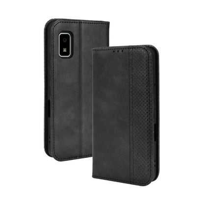 Magnetic Buckle Retro Texture Leather Phone Case, For Sharp Aquos Wish, For Xiaomi 12, For OnePlus 10 Pro 5G, For Umidigi A11s, For ZTE Libero 5G II