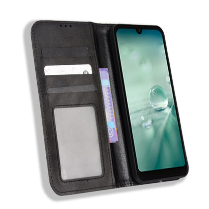 Magnetic Buckle Retro Texture Leather Phone Case, For Sharp Aquos Wish, For Xiaomi 12, For OnePlus 10 Pro 5G, For Umidigi A11s, For ZTE Libero 5G II