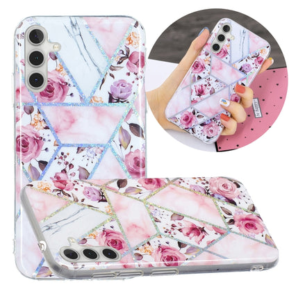 Electroplating TPU Protective Phone Case, For Samsung Galaxy A03s 166mm EU Version, For Samsung Galaxy A13