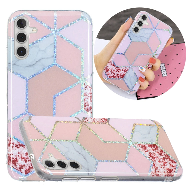Electroplating TPU Protective Phone Case, For Samsung Galaxy A03s 166mm EU Version, For Samsung Galaxy A13