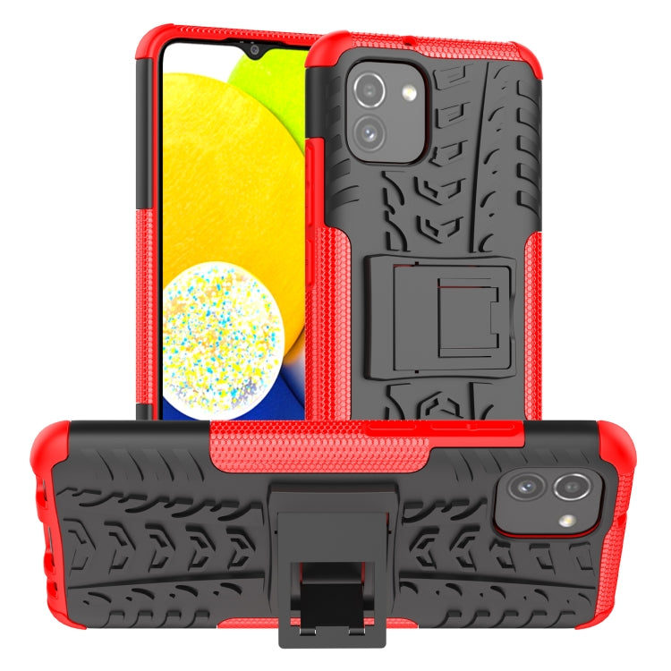 Tire Texture TPU + PC Phone Case, For Samsung Galaxy A03 EU Version, For Samsung Galaxy A03 Core, For Samsung Galaxy A33 5G