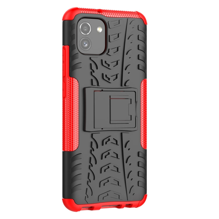 Tire Texture TPU + PC Phone Case, For Samsung Galaxy A03 EU Version, For Samsung Galaxy A03 Core, For Samsung Galaxy A33 5G