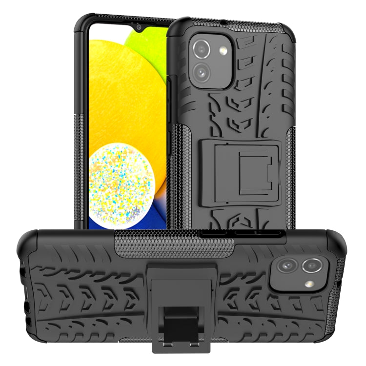 Tire Texture TPU + PC Phone Case, For Samsung Galaxy A03 EU Version, For Samsung Galaxy A03 Core, For Samsung Galaxy A33 5G