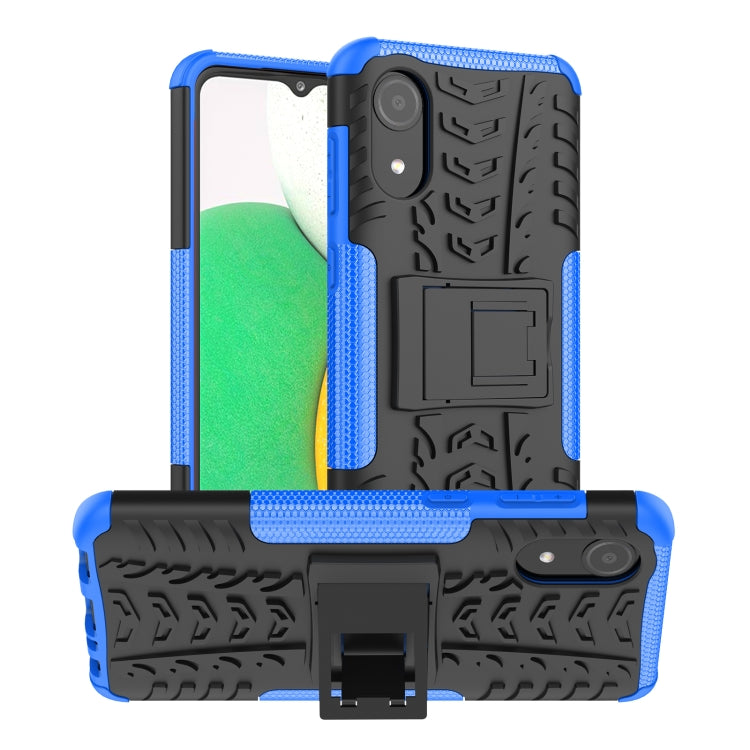 Tire Texture TPU + PC Phone Case, For Samsung Galaxy A03 EU Version, For Samsung Galaxy A03 Core, For Samsung Galaxy A33 5G