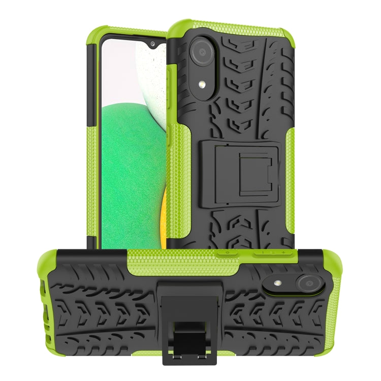 Tire Texture TPU + PC Phone Case, For Samsung Galaxy A03 EU Version, For Samsung Galaxy A03 Core, For Samsung Galaxy A33 5G