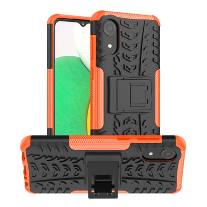 Tire Texture TPU + PC Phone Case, For Samsung Galaxy A03 EU Version, For Samsung Galaxy A03 Core, For Samsung Galaxy A33 5G