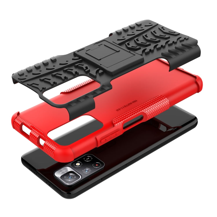 Tire Texture TPU + PC Phone Case, For Xiaomi Redmi Note 11 5G