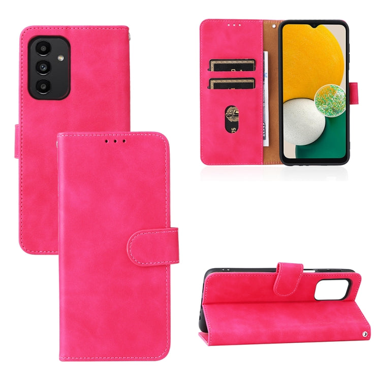 Skin Feel Magnetic Buckle Calf Texture PU Phone Case, For Samsung Galaxy A13 4G, For Sharp Aquos Wish SHG06, For Xiaomi 12 5G, For OnePlus 10 Pro 5G