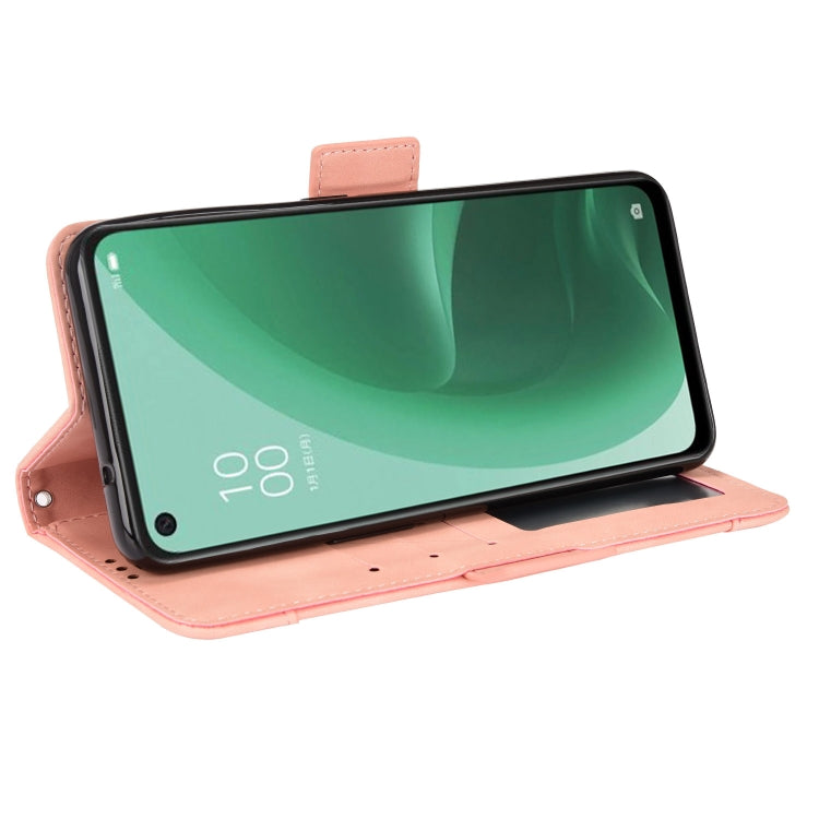 Skin Feel Calf Pattern Leather Phone Case, For OPPO A55s 5G JP Version, For OPPO Reno7 5G, For OPPO Reno7 Pro 5G, For OPPO Realme Narzo 50A