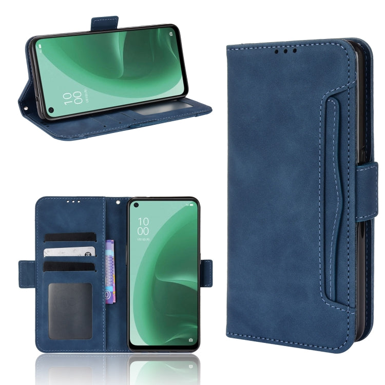 Skin Feel Calf Pattern Leather Phone Case, For OPPO A55s 5G JP Version, For OPPO Reno7 5G, For OPPO Reno7 Pro 5G, For OPPO Realme Narzo 50A