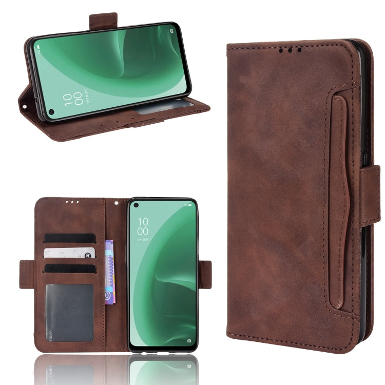 Skin Feel Calf Pattern Leather Phone Case, For OPPO A55s 5G JP Version, For OPPO Reno7 5G, For OPPO Reno7 Pro 5G, For OPPO Realme Narzo 50A