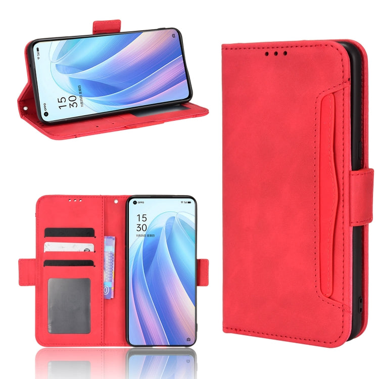 Skin Feel Calf Pattern Leather Phone Case, For OPPO A55s 5G JP Version, For OPPO Reno7 5G, For OPPO Reno7 Pro 5G, For OPPO Realme Narzo 50A