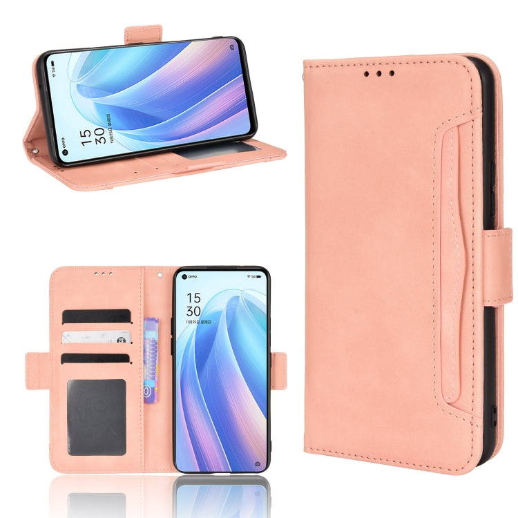 Skin Feel Calf Pattern Leather Phone Case, For OPPO A55s 5G JP Version, For OPPO Reno7 5G, For OPPO Reno7 Pro 5G, For OPPO Realme Narzo 50A