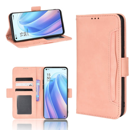 Skin Feel Calf Pattern Leather Phone Case, For OPPO A55s 5G JP Version, For OPPO Reno7 5G, For OPPO Reno7 Pro 5G, For OPPO Realme Narzo 50A