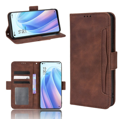 Skin Feel Calf Pattern Leather Phone Case, For OPPO A55s 5G JP Version, For OPPO Reno7 5G, For OPPO Reno7 Pro 5G, For OPPO Realme Narzo 50A