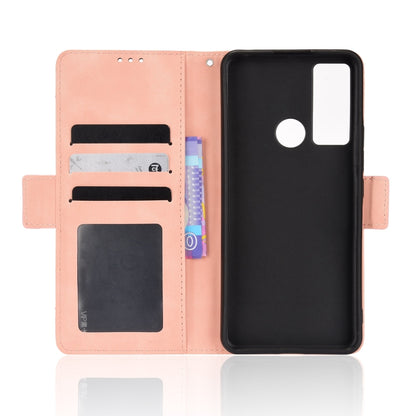 Skin Feel Calf Pattern Leather Phone Case, For TCL 20 XE, For TCL 20Y / Alcatel 1S 2021, For TCL 205, For vivo Y3s 2021