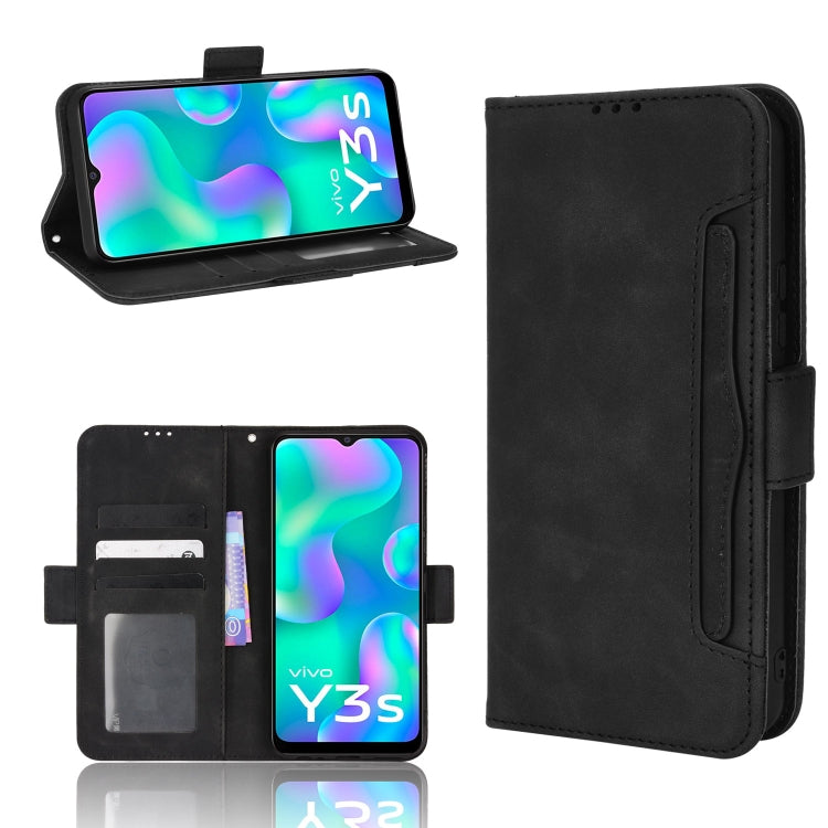 Skin Feel Calf Pattern Leather Phone Case, For TCL 20 XE, For TCL 20Y / Alcatel 1S 2021, For TCL 205, For vivo Y3s 2021