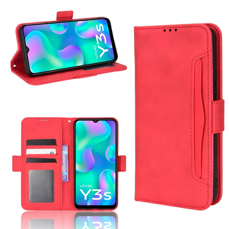 Skin Feel Calf Pattern Leather Phone Case, For TCL 20 XE, For TCL 20Y / Alcatel 1S 2021, For TCL 205, For vivo Y3s 2021