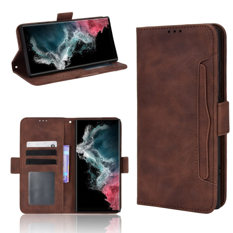 Skin Feel Calf Pattern Leather Phone Case, For Samsung Galaxy S22 Ultra 5G, For Sharp Aquos Wish, For OnePlus 10 Pro 5G, For Umidigi A11s