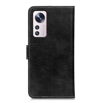 Crocodile Texture Leather Phone Case, For Xiaomi 12 Pro, For Xiaomi 12 / 12X